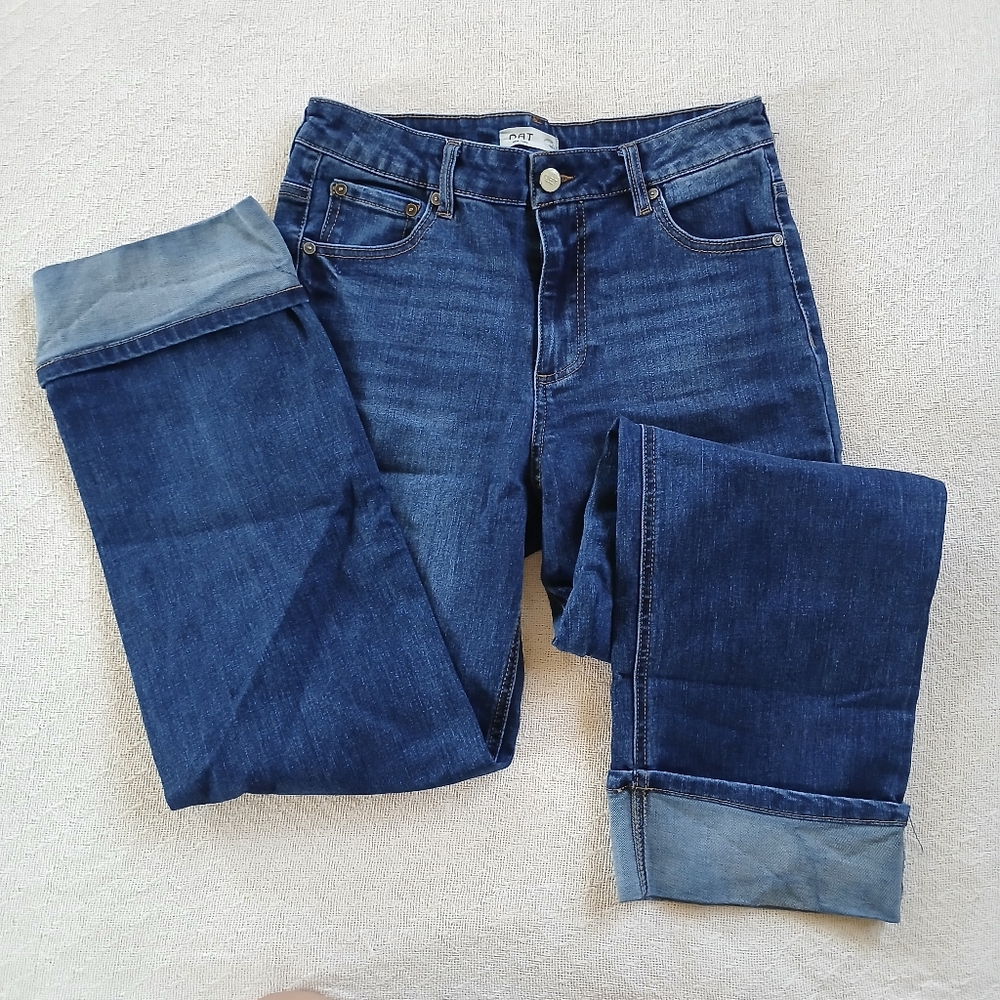 Oat New York Women's Straight Leg Jeans - Dark Blue